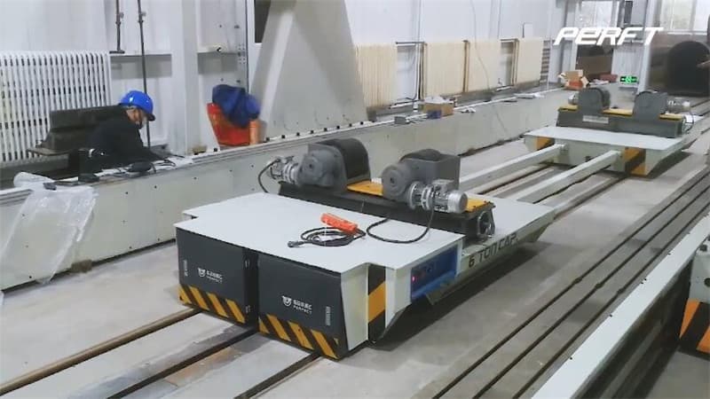 heavy duty die carts with steel rail wheels 10 tons